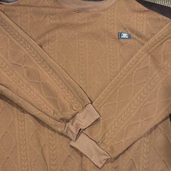 Classic Brown Textured Knitwear set - Picture 3 of 7